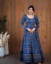 Banarasi silk zari woven saree