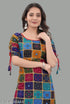 Blue Rayon Printed Kurti for Women – Stylish Ethnic Wear